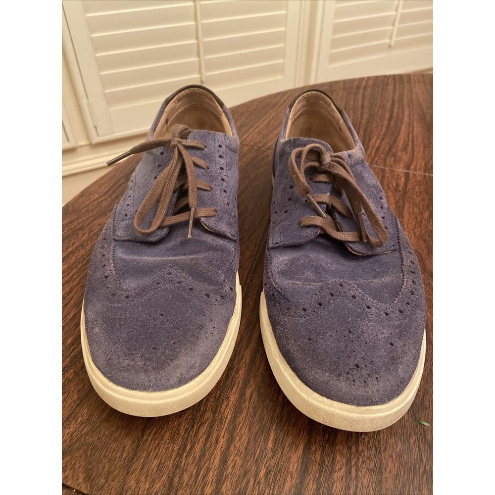 Cole Haan Mens C13806 Joshua Wingtip Navy Blue Athletic Sneaker Shoes Size US 10 - Picture 2 of 6